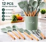 Premium 12-Piece Silicone Kitchen Utensil Set