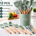 Premium 12-Piece Silicone Kitchen Utensil Set