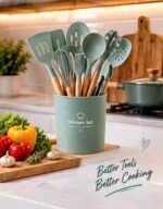 Premium 12-Piece Silicone Kitchen Utensil Set - Image 4