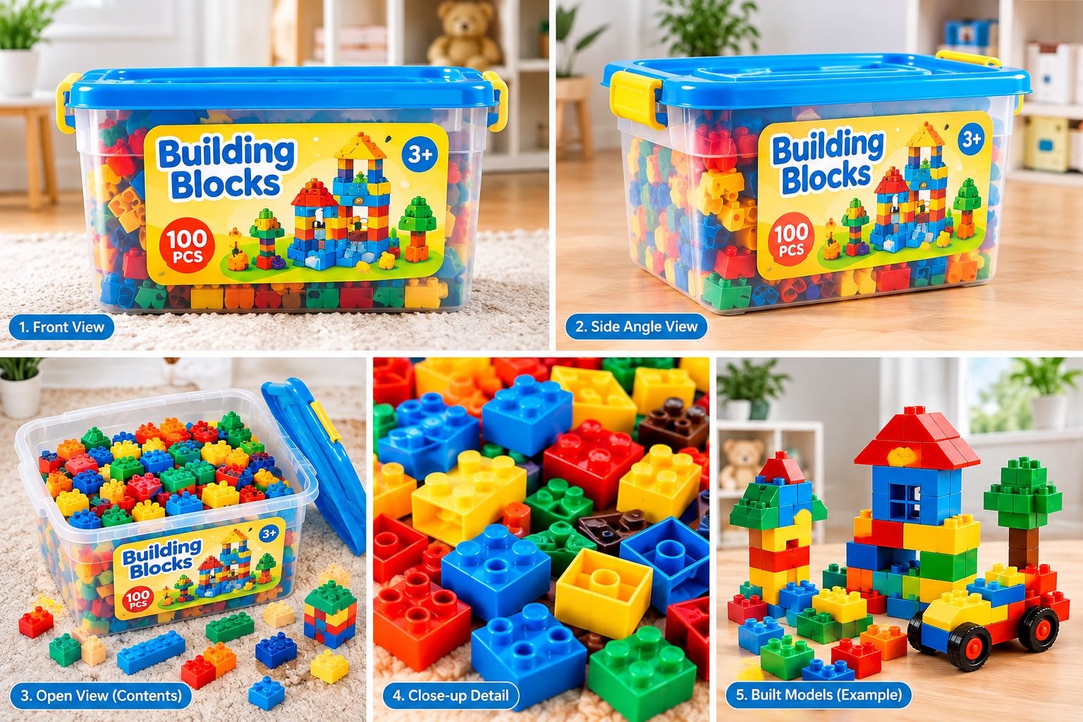 WhatsApp Image 2026-09-11 at 3.45.11 AM Kids 100-Piece Creative Building Blocks Set – Educational Construction Toy” - Image 1